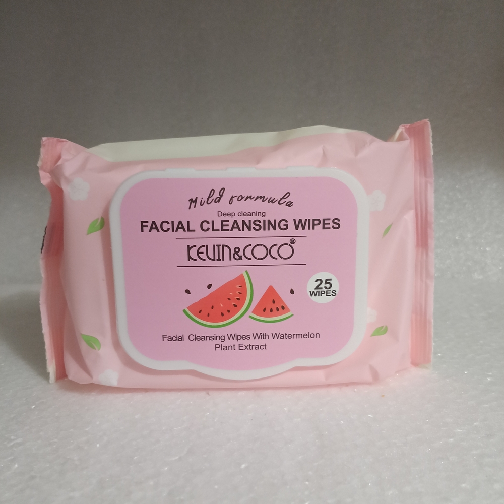 watermelon Pink Facial Cleansing Wipes B1G1 Set Of 3